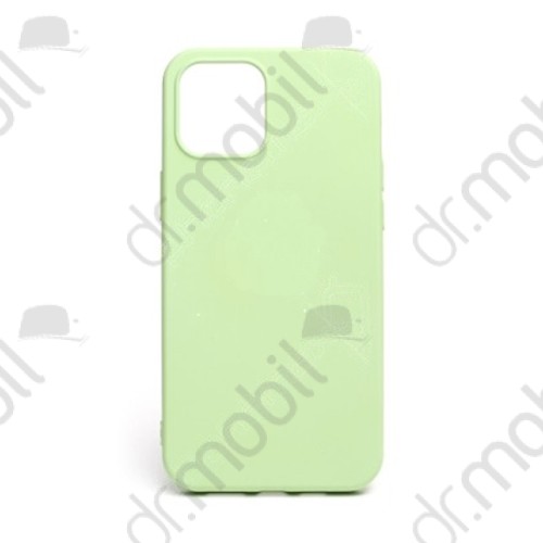 Tok telefonvédő TJ gumi tpu Apple iPhone 12 Pro tok zöld